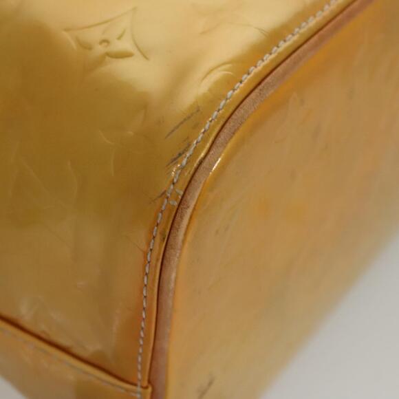 LOUIS VUITTON Monogram Vernis Houston Hand Bag Gris M91053 - Picture 9 of 16